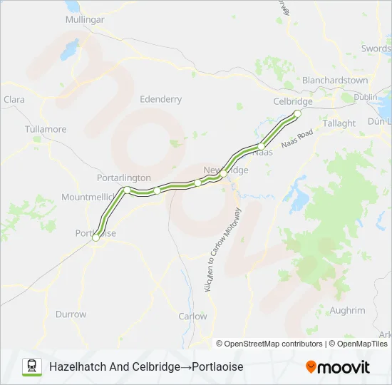 COMMUTER Train Line Map