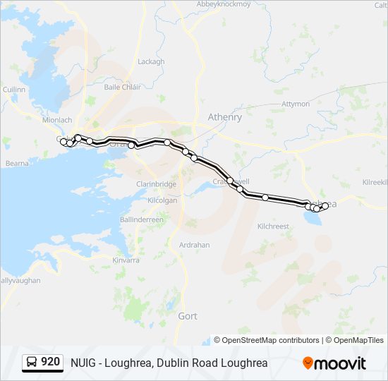 920-route-schedules-stops-maps-dublin-road-uni-of-galway-updated
