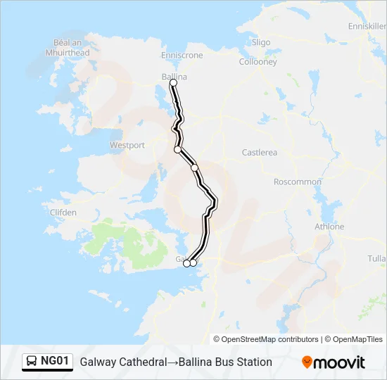 NG01 Bus Line Map