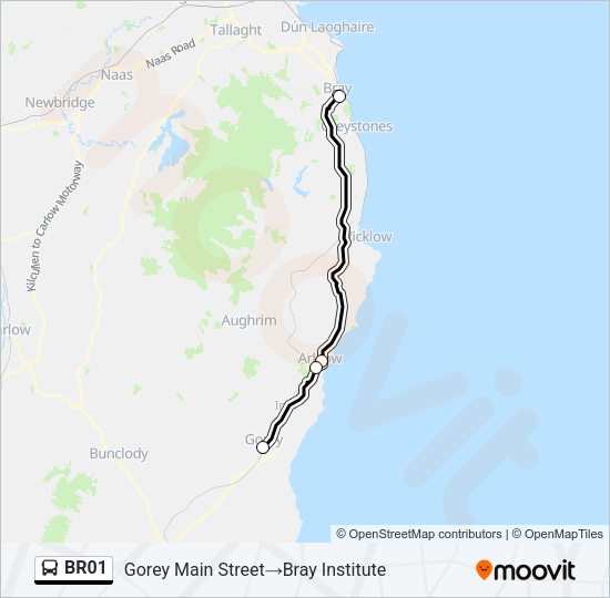 BR01 Bus Line Map