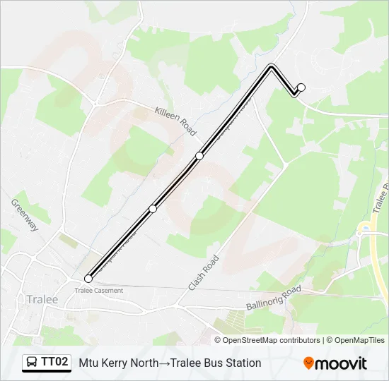 TT02  Line Map