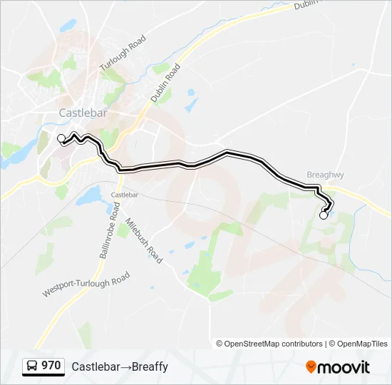 970 Bus Line Map