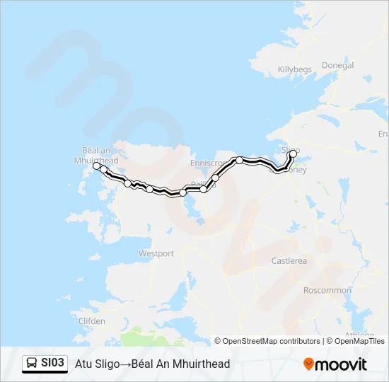 SI03 Bus Line Map