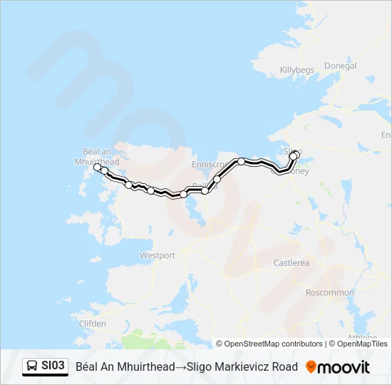 SI03 Bus Line Map