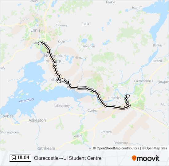 UL04  Line Map