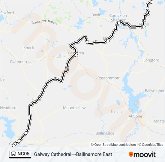 NG05 Bus Line Map