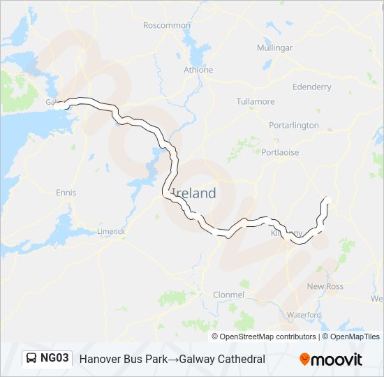 NG03 Bus Line Map