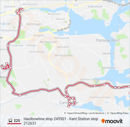 225 Route: Schedules, Stops & Maps - Haulbowline (Opp Mmci) - Outside ...