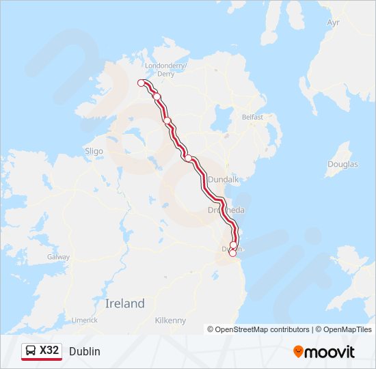 X32 bus Line Map