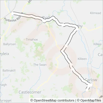 IW06 Bus Line Map
