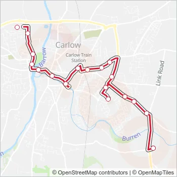CW2 Bus Line Map