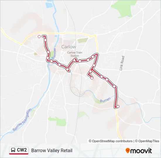 CW2 Bus Line Map
