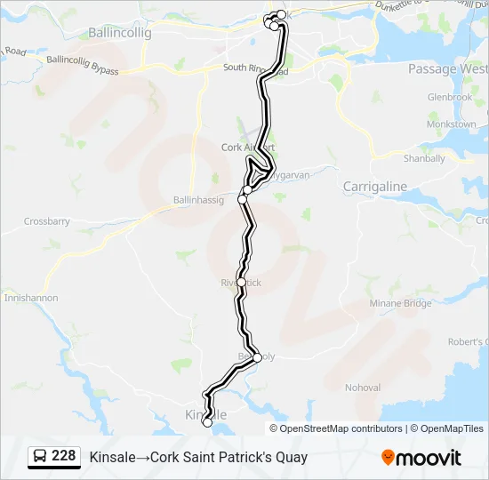 228 Bus Line Map