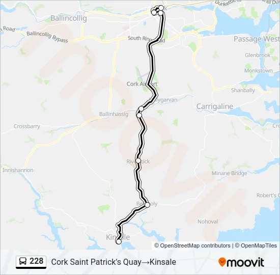 228 Bus Line Map