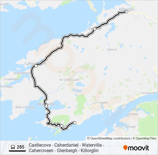 285 Route Schedules, Stops & Maps (Updated)