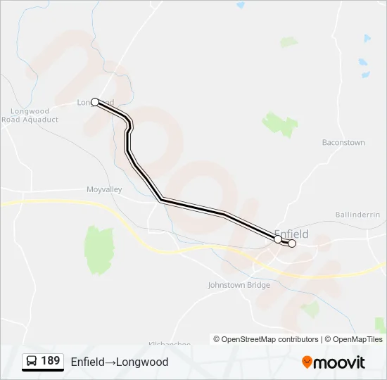 189 Bus Line Map