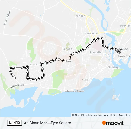 412  Line Map