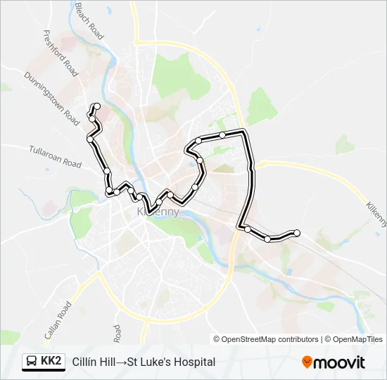 KK2  Line Map