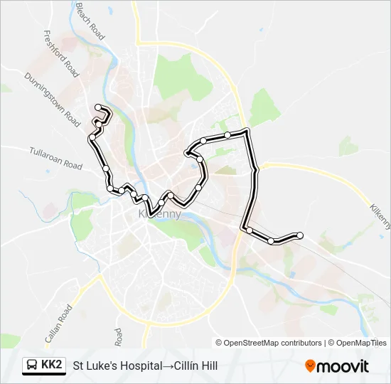 KK2  Line Map