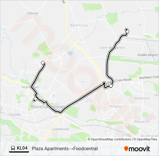 KL04 Bus Line Map
