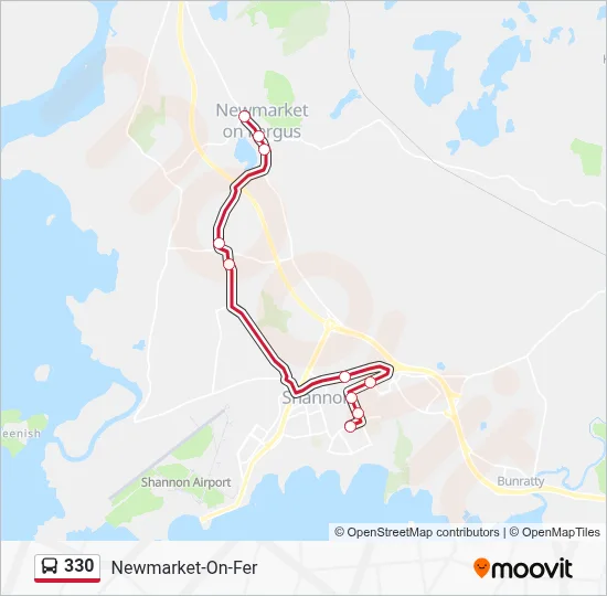 330 Route: Schedules, Stops & Maps - Newmarket-On-Fer (Updated)