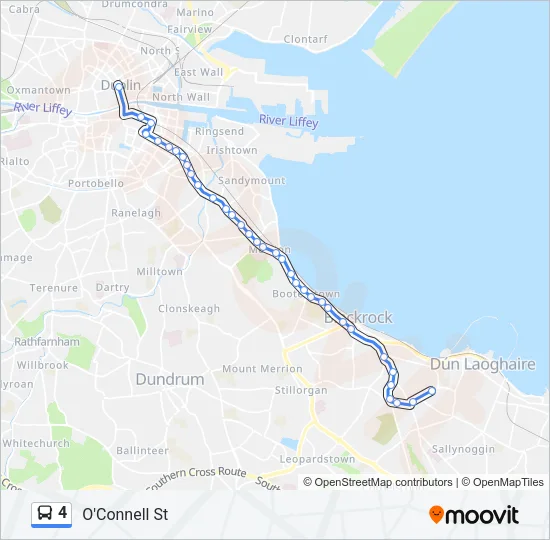 4 Bus Line Map