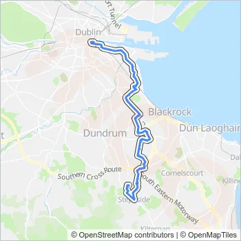 47 Bus Line Map