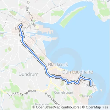 7D Bus Line Map