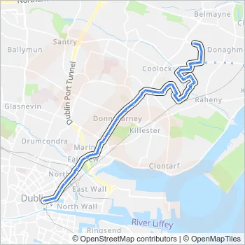27A Bus Line Map