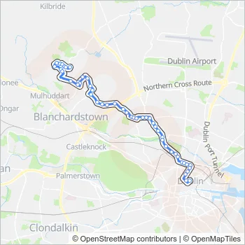 40D Bus Line Map