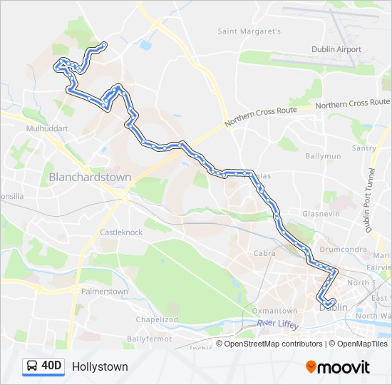 46e Route: Schedules, Stops & Maps - Mountjoy Sq (Updated)