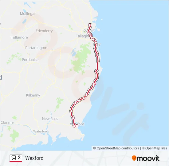 2 Bus Line Map