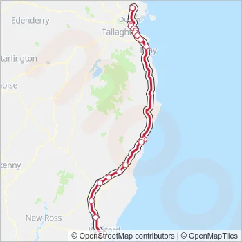 2 Bus Line Map