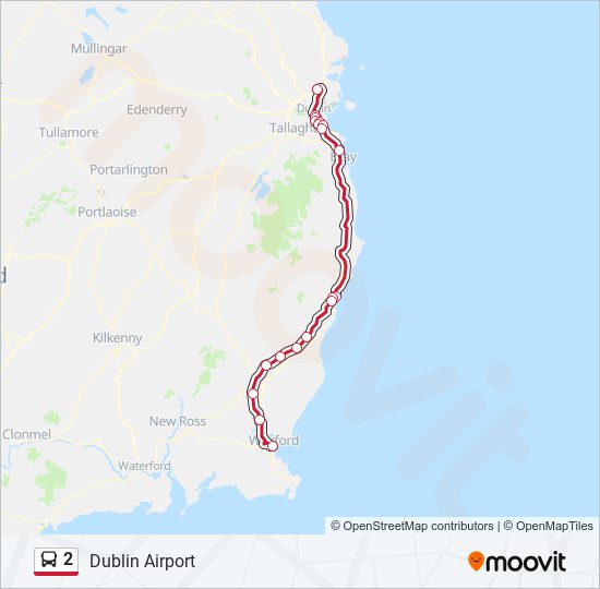 2 bus Line Map