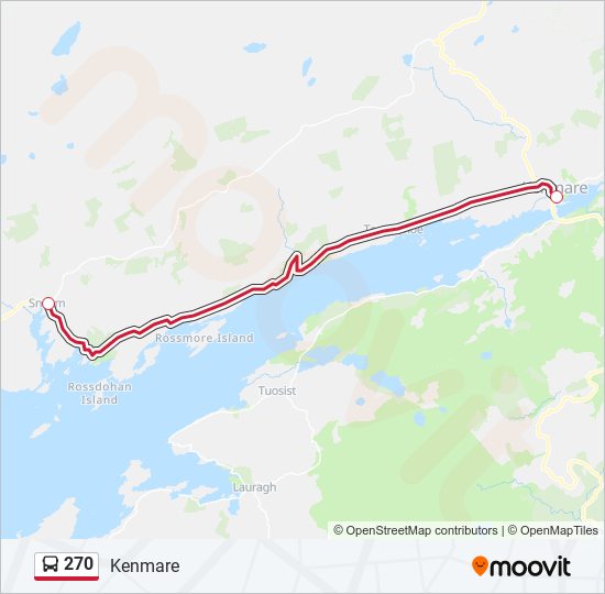 270 Route: Schedules, Stops & Maps - Kenmare (Updated)