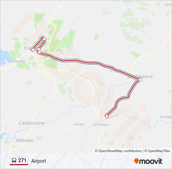 271 Bus Line Map