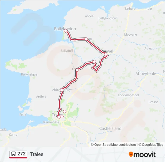 272 Bus Line Map