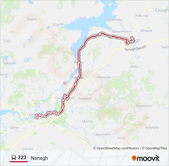 323 Bus Line Map