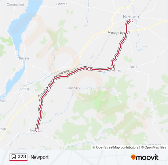 323 Bus Line Map