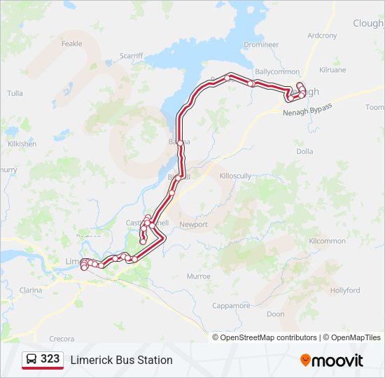 323 Bus Line Map