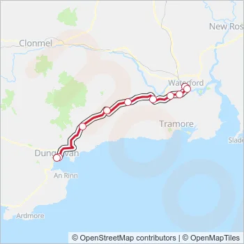 362 Bus Line Map