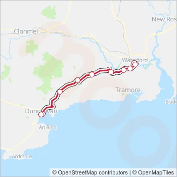 362 Bus Line Map