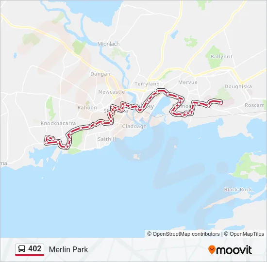 402 Bus Line Map