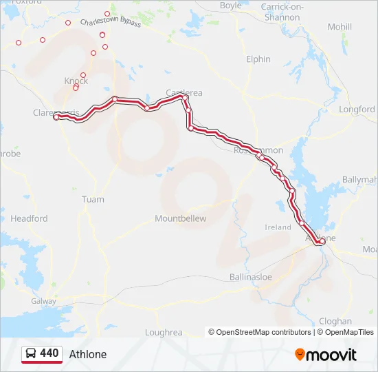 440 Bus Line Map