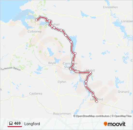 469 Bus Line Map
