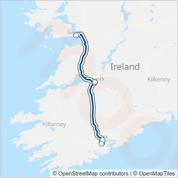 251 Bus Line Map