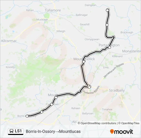 LS1 Bus Line Map