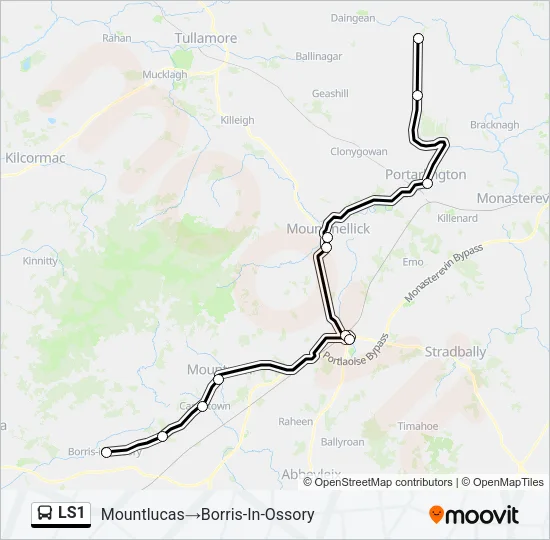 LS1 Bus Line Map