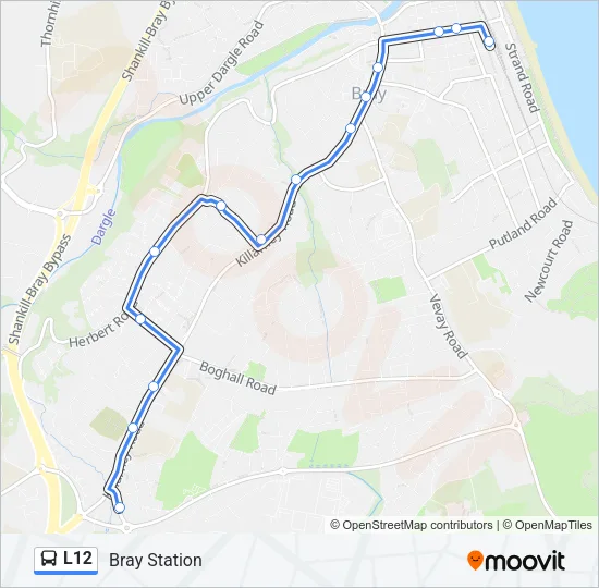 L12 Bus Line Map