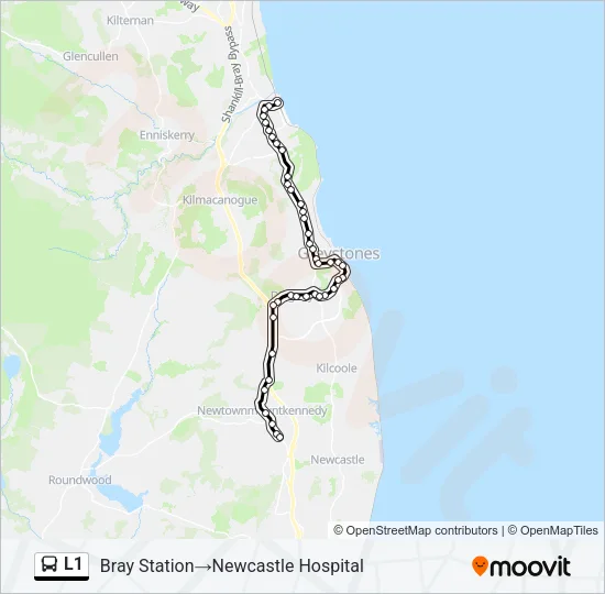L1 Bus Line Map